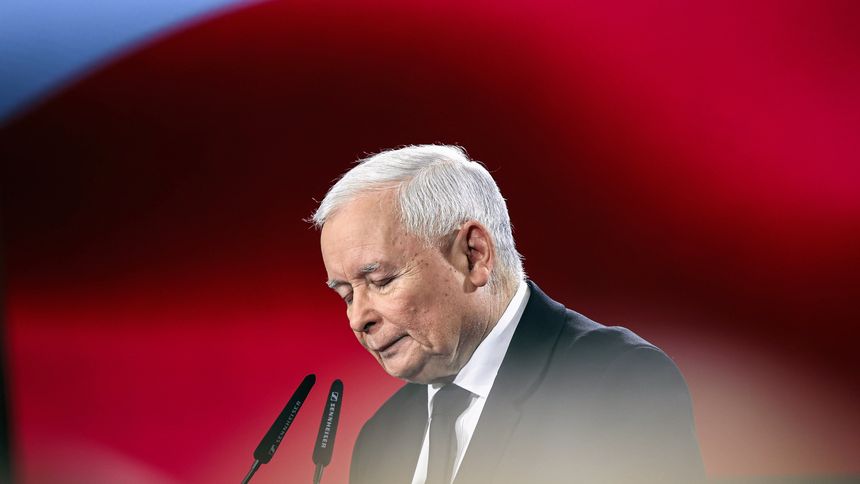 Prezes PiS Jarosław Kaczyński