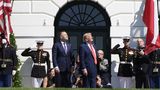 Donald Trump i Karol Nawrocki