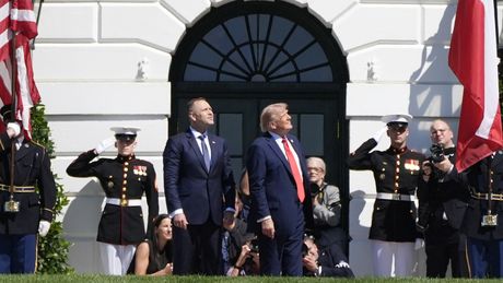 Donald Trump i Karol Nawrocki