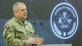 Szef Sztabu Generalnego Wojska Polskiego gen. Wiesław Kukuła na konferencji prasowej w KPRM mówi o operacji "Horyzont" 