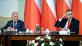 Donald Tusk i Karol Nawrocki