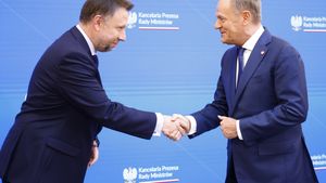Marcin Kierwiński i Donald Tusk