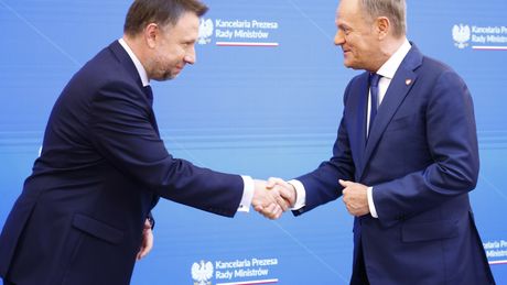 Marcin Kierwiński i Donald Tusk