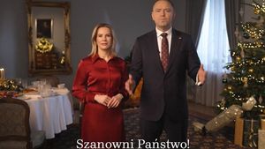 Para prezydencka złożyła życzenia świąteczne