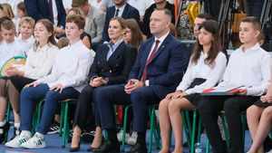Prezydent Karol Nawrocki w szkole