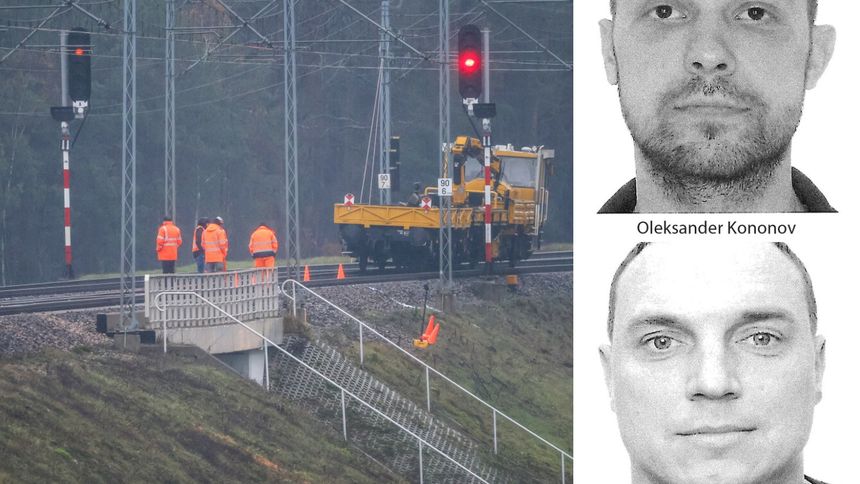 Dywersja na kolei, podejrzani