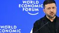 Prezydent Wołodymyr Zełenski w Davos