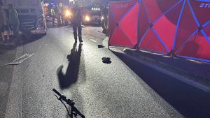 Jechali we dwóch na jednej hulajnodze. Zginęli w wypadku.