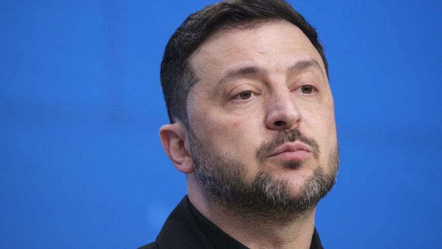 Prezydent Ukrainy Wołodymyr Zełenski