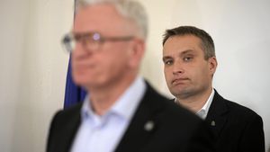 Jacek Jaśkowiak i Mariusz Wiśniewski