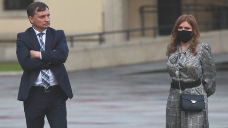 Zbigniew Ziobro i Patrycja Kotecka-Ziobro  (zdjęcie z 2020 roku)