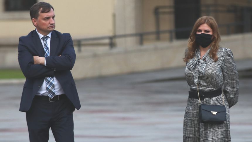 Zbigniew Ziobro i Patrycja Kotecka-Ziobro  (zdjęcie z 2020 roku)