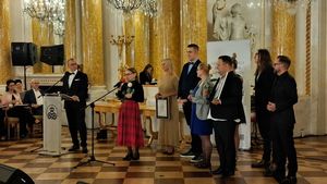 Dziennikarka TOK FM Anna Gmiterek-Zabłocka odebrała nagrodę Lodołamacze