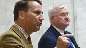 Radosław Sikorski i Andrij Sybiha