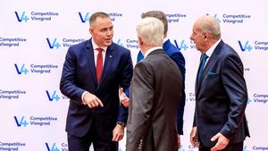 Spotkanie przywódców państw Grupy Wyszehradzkiej