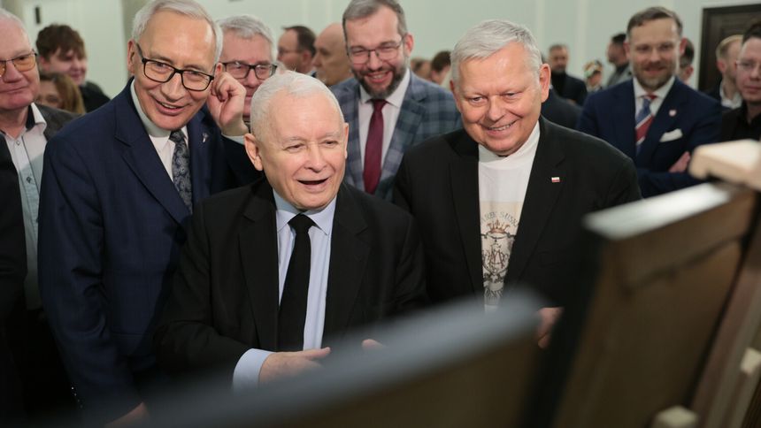 Wystawa prac posła Marka Suskiego w Sejmie