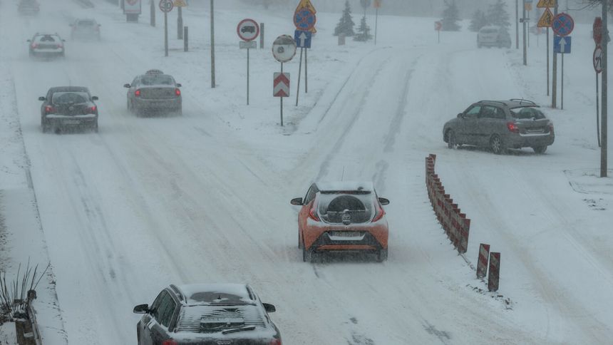 Bydgoszcz zasypana śniegiem