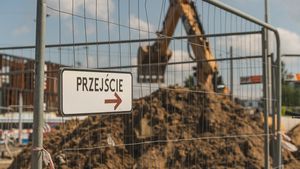 Drogowcy rozpoczęli budowę połączenia powstającej obwodnicy Witomina z istniejącym układem drogowym.