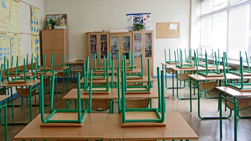 Sala lekcyjna, zdjęcie ilustracyjne