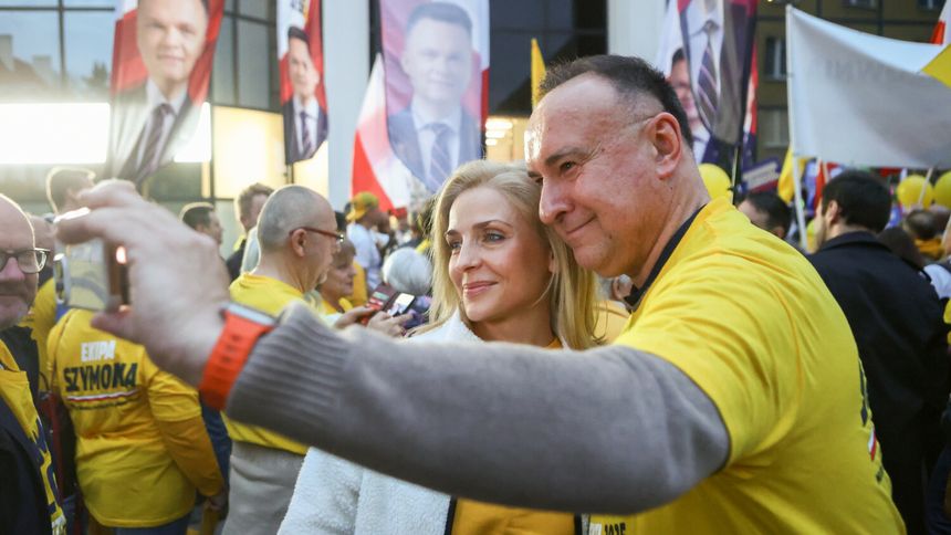 Joanna Mucha i Michał Kobosko
