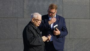 Jarosław Kaczyński i Przemysław Czarnek 