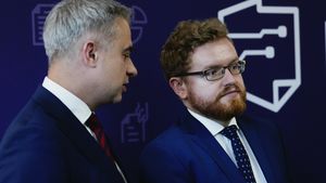 Krzysztof Gawkowski i Dariusz Standerski
