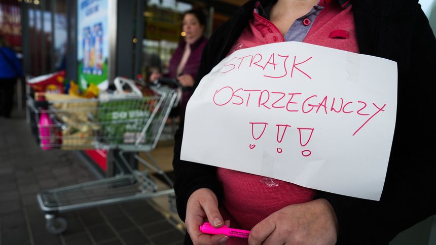 Strajk ostrzegawczy pracowników sieci handlowej Kaufland