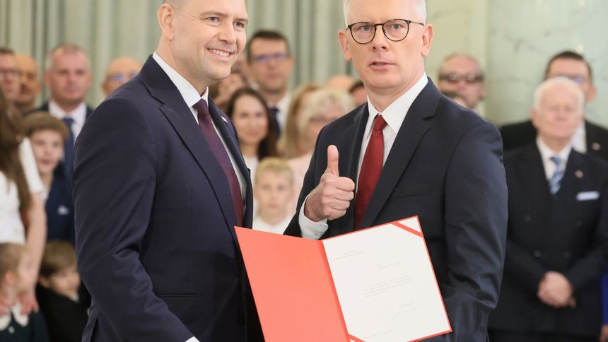 Karol Nawrocki i Sławomir Cenckiewicz