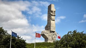  Pomnik Obrońców Wybrzeża na półwyspie Westerplatte w Gdańsku