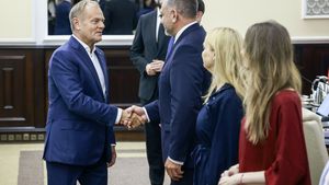 Posiedzenie rządu w nowym składzie