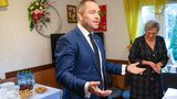 Karol Nawrocki w MOPR - Dziennym Domu Seniora+ w Chelmie