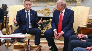 Karol Nawrocki i Donald Trump