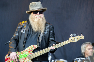 Dusty Hill z ZZ Top