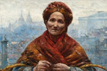 Aleksander Gierymski - Żydówka z pomarańczami