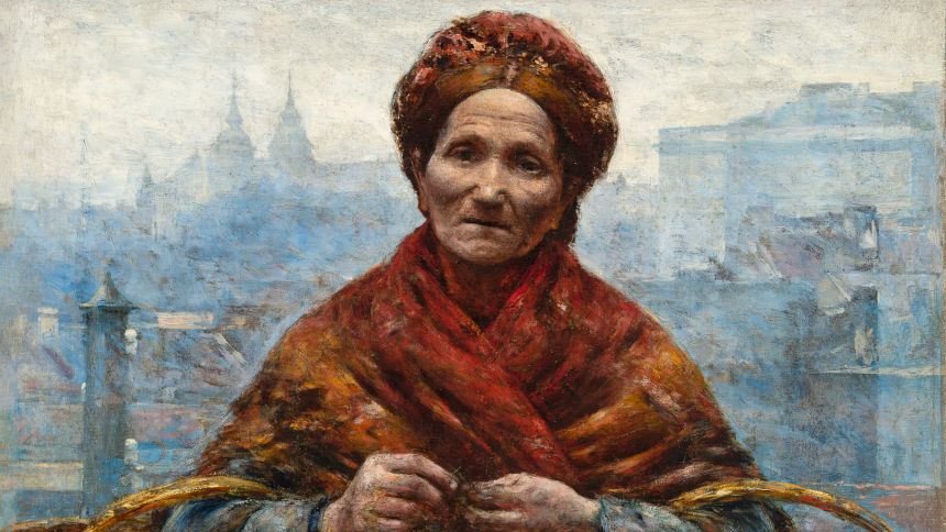 Aleksander Gierymski - Żydówka z pomarańczami