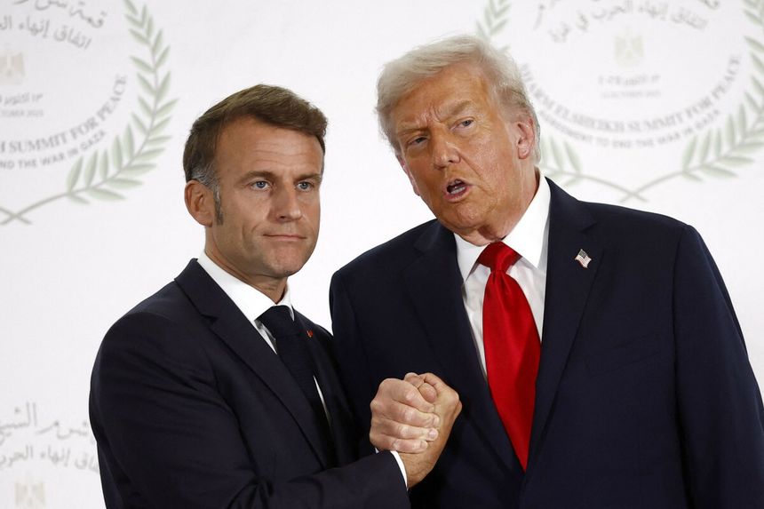 Macron Trump