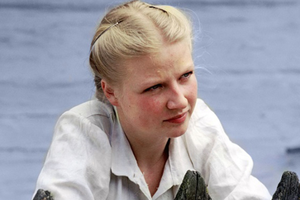Bożena Dykiel w filmie "Awans" 