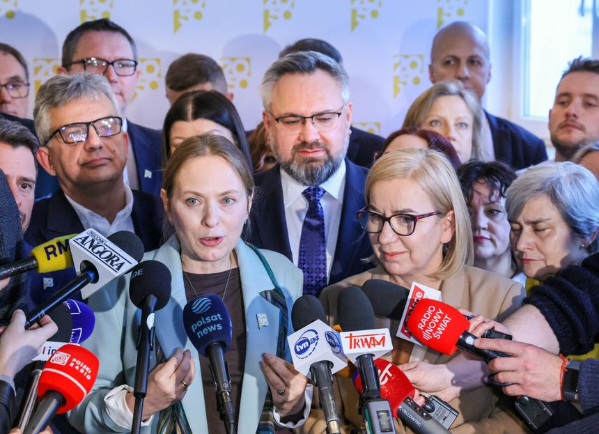 Pierwsza konferencja nowej szefowej Polski2050