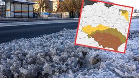 Gołoledź i mróz w Polsce