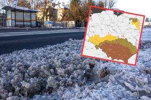 Gołoledź i mróz w Polsce