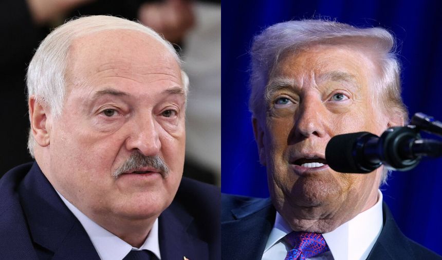 Łukaszenka Trump