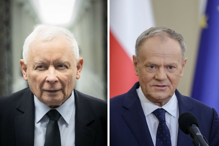 Tusk i Kaczyński