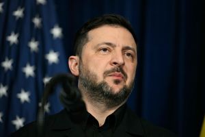 Prezydent Ukrainy Wołodymyr Zełenski