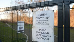 Zamknięte wejście do Ósmego Parku