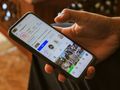 telefon, aplikacja, Instagram 