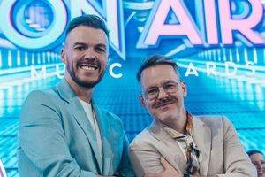 Kamil Baleja i Marek Starybrat na On Air Music Awards 2025