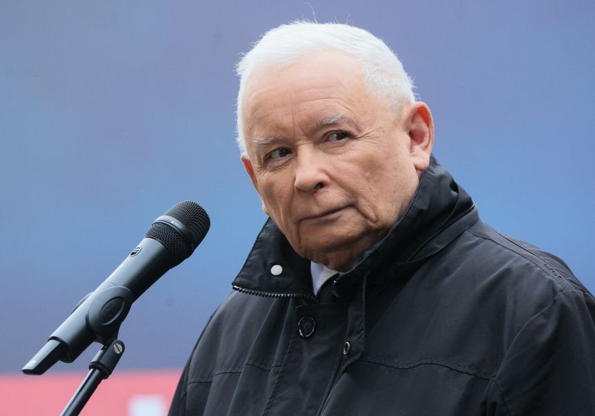 Prezes PiS Jarosław Kaczyński