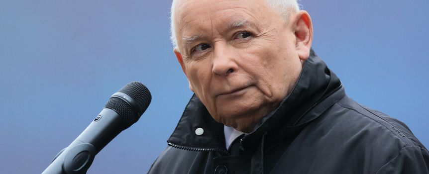 Prezes PiS Jarosław Kaczyński