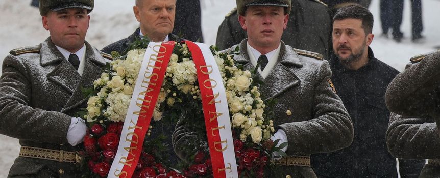 Spotkanie premiera Tuska z prezydentem Zełenskim