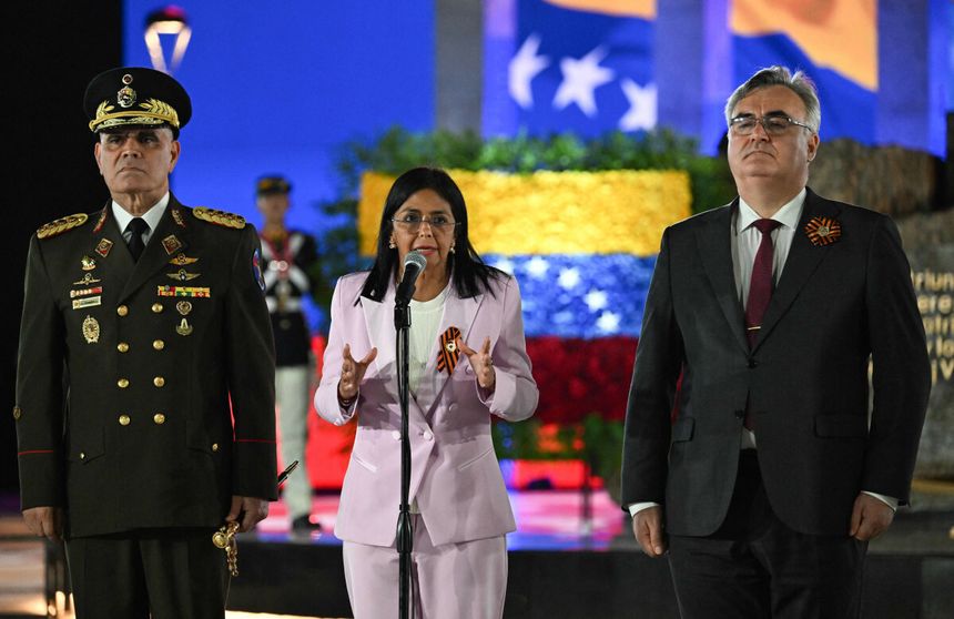 Wiceprezydent Wenezueli Delcy Rodriguez przebywa w Rosji